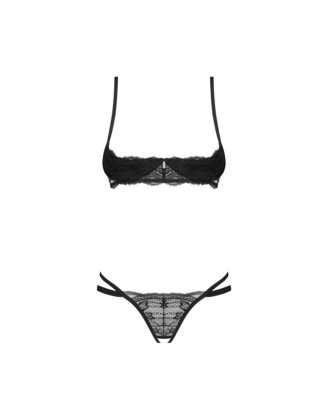 Nutris ensemble ouvert 2 pièces - Noir